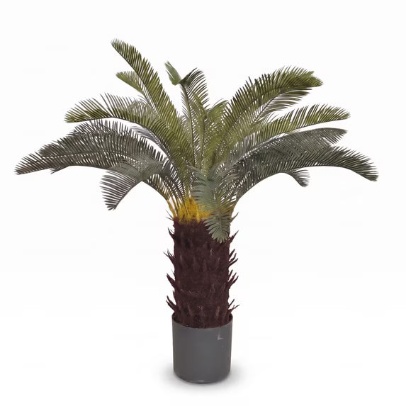 Fake Palm Tree, Xramfy Artificial Palm Tree, Faux Outdoor Plants Large Tropical Indoor Fake Tree with Lifelike Leaves, Artificial Palm Tree for Indoor Outdoor Home Office Patio Bathroom Pool Decor