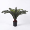 Fake Palm Tree, Xramfy Artificial Palm Tree, Faux Outdoor Plants Large Tropical Indoor Fake Tree with Lifelike Leaves, Artificial Palm Tree for Indoor Outdoor Home Office Patio Bathroom Pool Decor